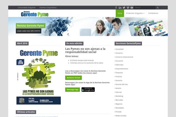 revistagerentepyme.com site used Warta
