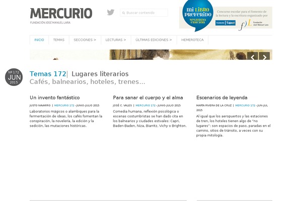 revistamercurio.es site used Wpzoom-velure