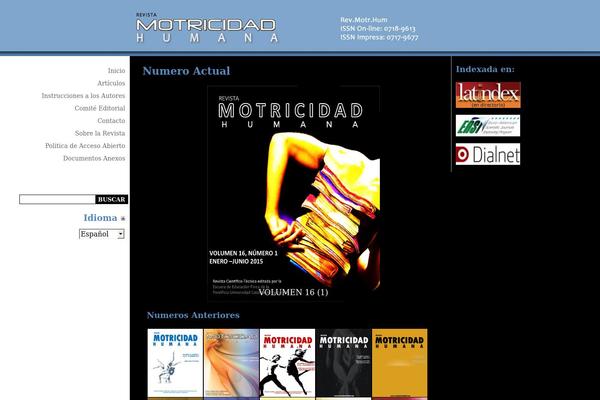 revistamotricidad.com site used Tabula Rosa