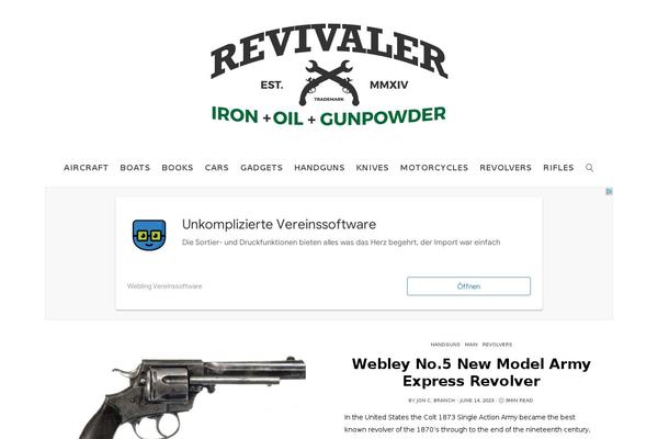 revivaler.com site used Buzzblogpro