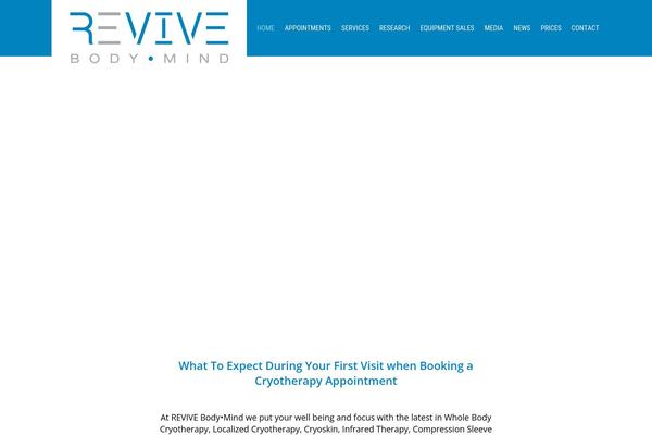 The7 theme site design template sample