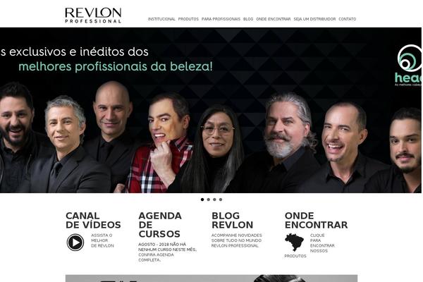 revlonprofessional.com.br site used Revlon