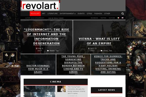 revolart.it site used Valenti Child