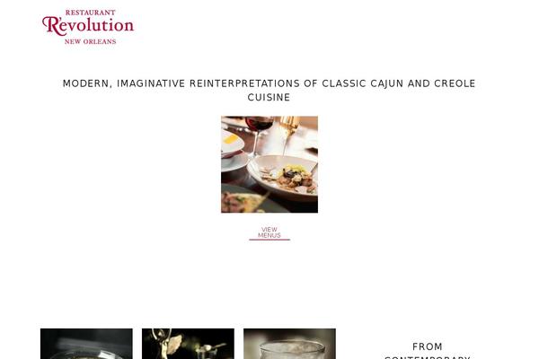 revolutionnola.com site used Restaurant-r-evolution