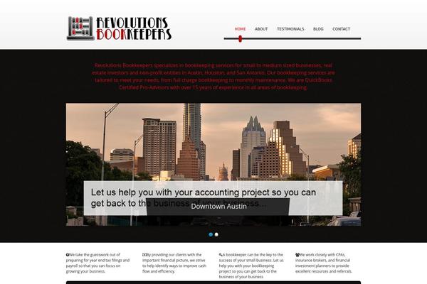 Electra theme site design template sample