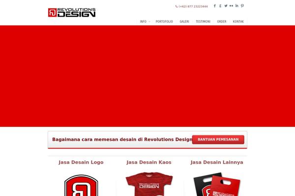 revolutionsdesign.com site used Pindol1.1