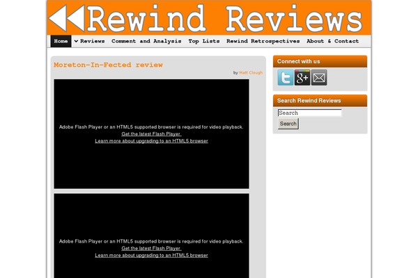 rewindreviews.com site used Graphene