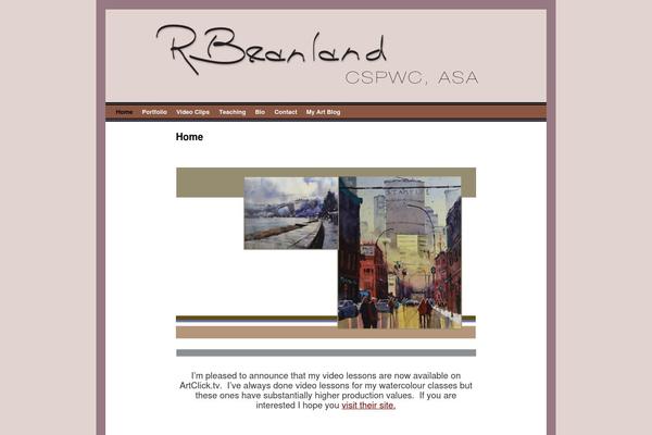 rexbeanland.com site used Beanland
