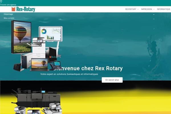 rexrotary.fr site used Theme_rex