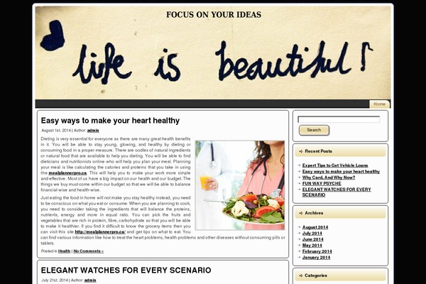 reyaguan.com site used Life_is_beautiful