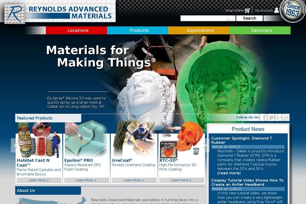 RAM theme websites examples