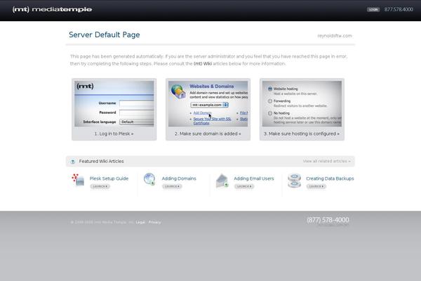 Twenty Ten theme site design template sample