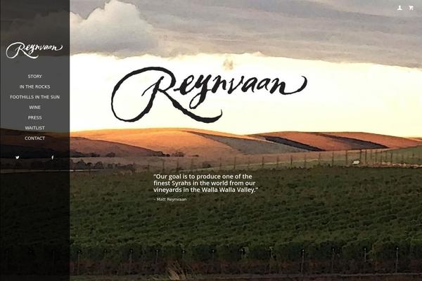 reynvaanfamilyvineyards.com site used Atahualpa_mod