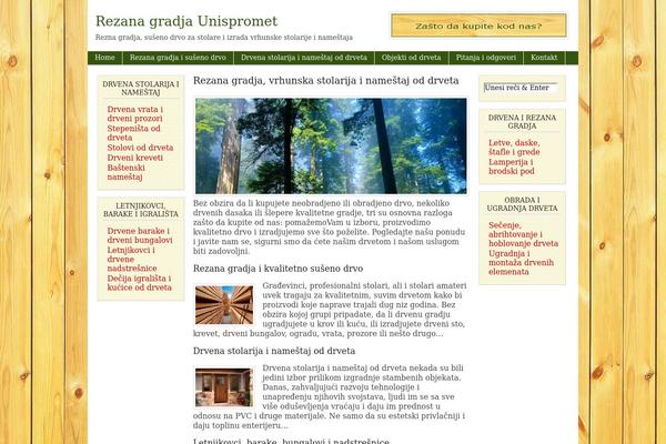 rezanagradja-unispromet.com site used Magazine-basic-2.7.9