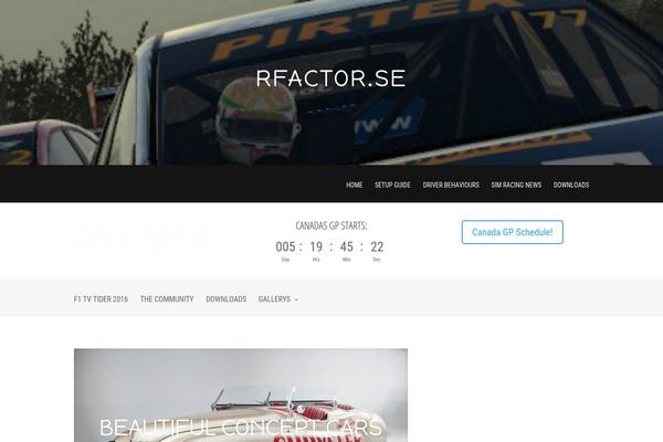 rfactor.se site used Innovation-extend