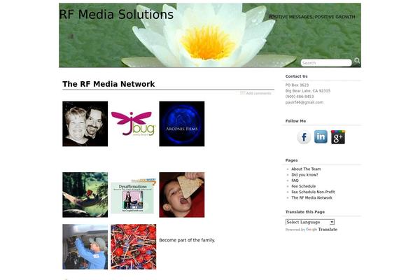 Suffusion theme site design template sample