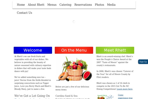 Site using Column Shortcodes plugin