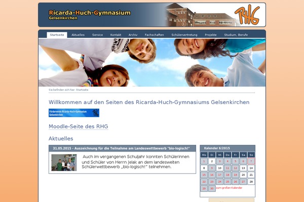 rhg-ge.de site used Zfdstheme