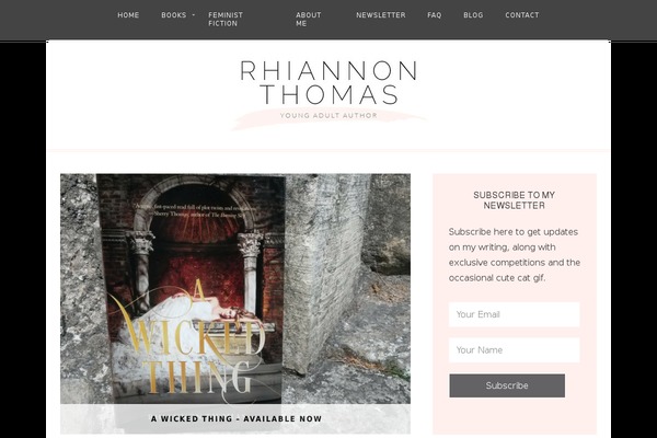 rhiannonkthomas.com site used Marilyn