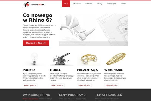 Discoverpro theme site design template sample