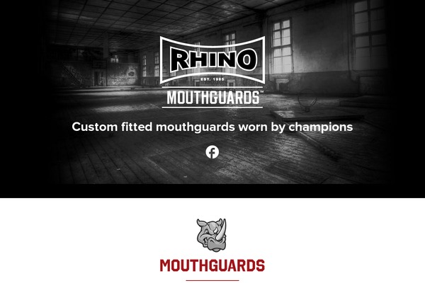 rhinomouthguards.com site used Rhino
