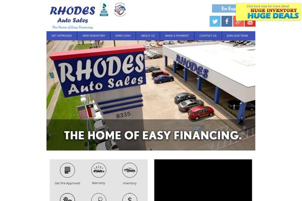 rhodesautosales.net site used Rhodes