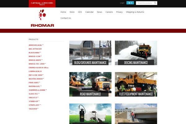 rhomar.com site used Rhomar-flatsome-child