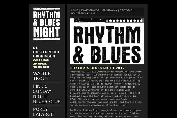 rhythmbluesnight.nl site used Rhythmbluesnight