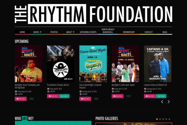 rhythmfoundation.com site used Trf