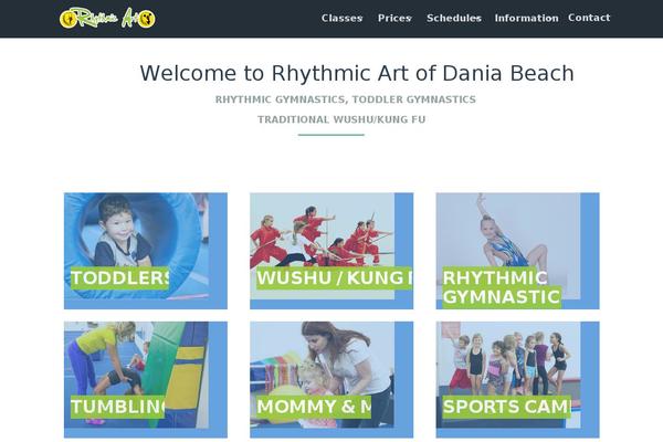 rhythmic-art.com site used Gym-child