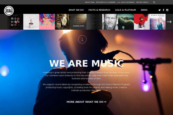 Site using Riaa-gnp plugin