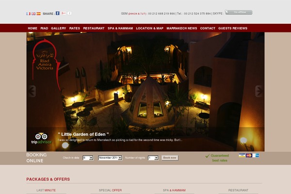 riad-amiravictoria.com site used Amira-victoria-marrakech