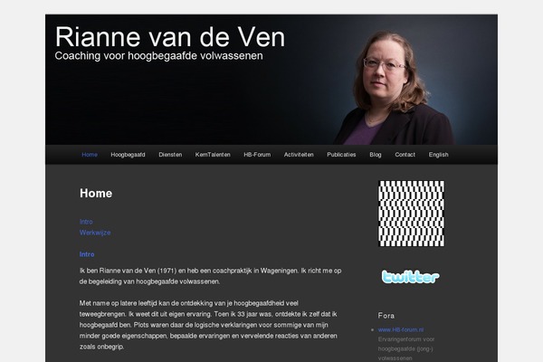 riannevdven.nl site used Riannevandeven