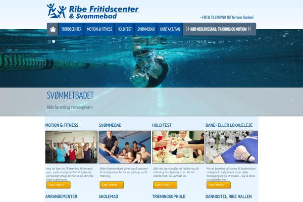 ribefritidscenter.dk site used Onlineplus-framework