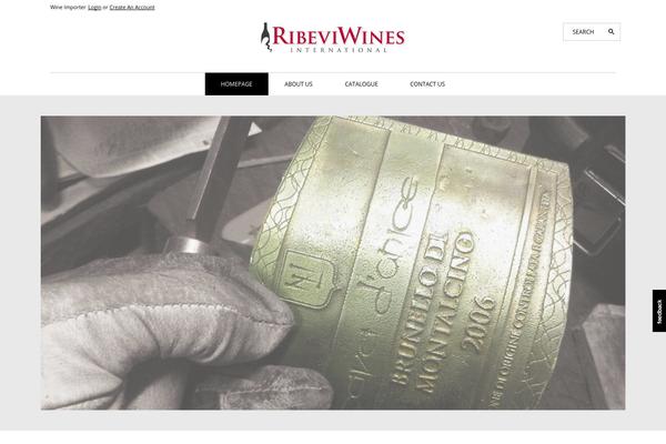 ribevi.com site used Wp_winestore-theme-package