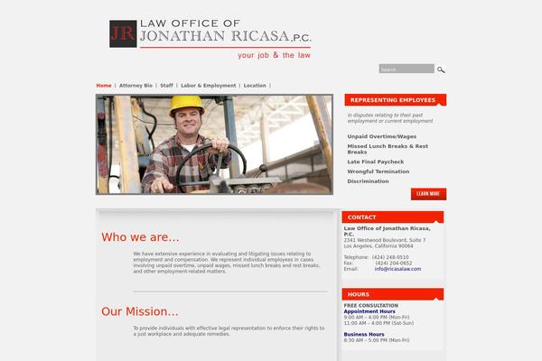ricasalaw.com site used eDegree°