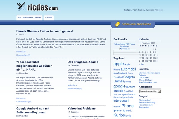 ricdes.com site used Ricdescom