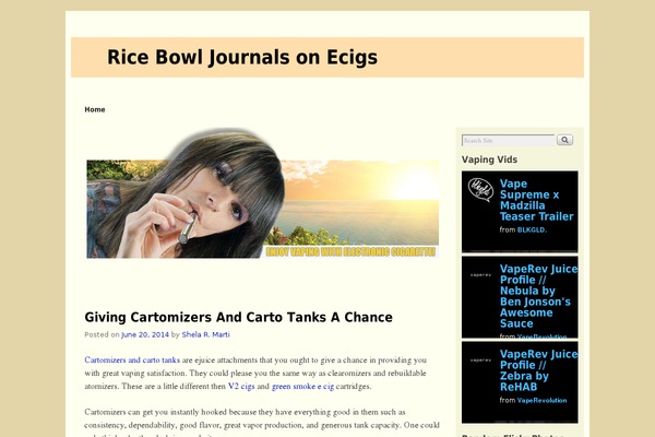 ricebowljournals.com site used Weaver II