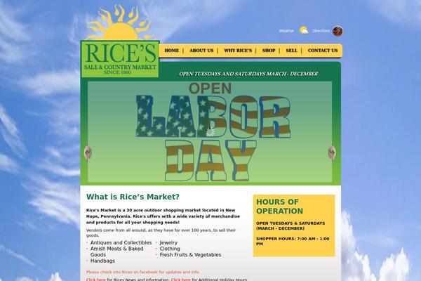 rices.com site used Rices
