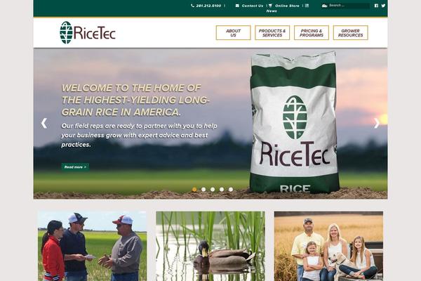 ricetec.com site used Ricetec