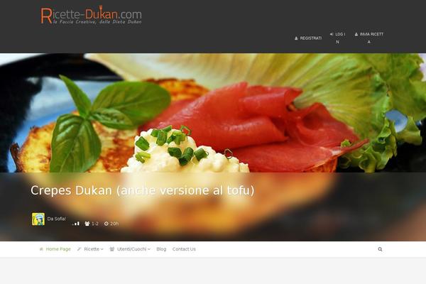 ricette-dukan.com site used Recipe