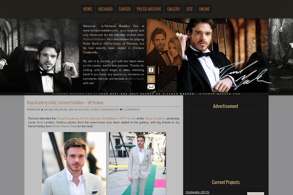 richard-madden.com site used Version4
