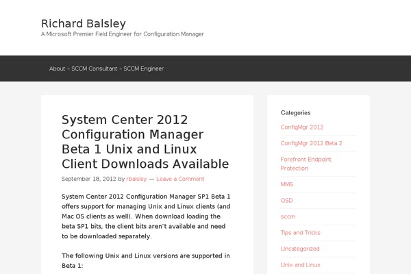 richardbalsley.com site used Genesis