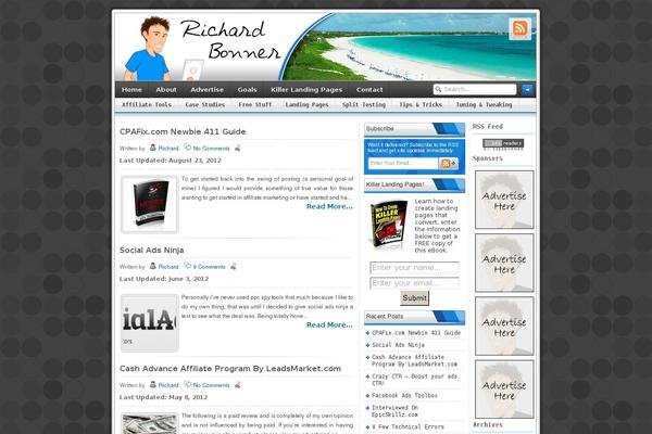 richardbonner.net site used Onetheme