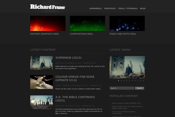 richardfrazer.com site used Airborn