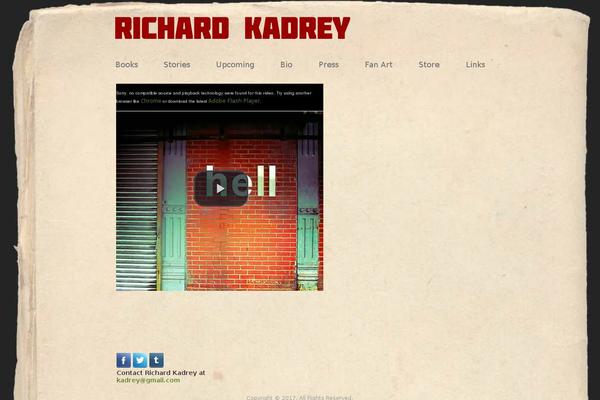 richardkadrey.com site used Layout1