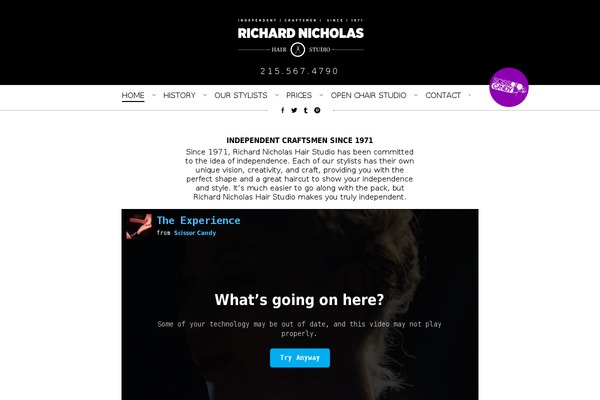 richardnicholas.com site used Havetheme