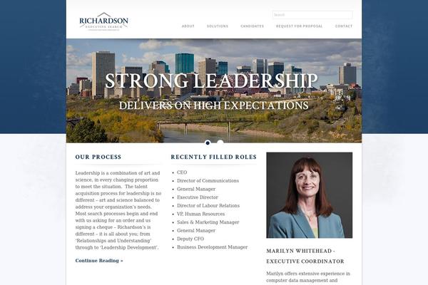 richardsonsearch.ca site used Richardson