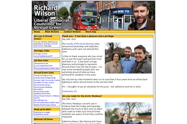 richardwilson.me.uk site used Cllrbrian