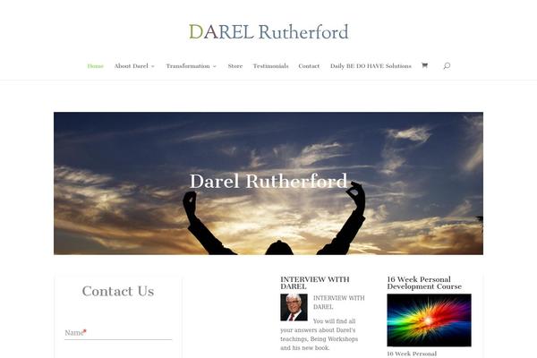 Divi theme site design template sample